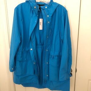 BRAND NEW J Crew Rain jacket